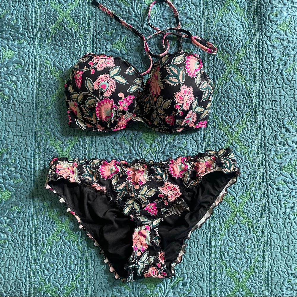 Retro Floral Bikini